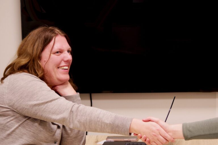 Foto interview met garcia stans van sparkle your business ondernemer financiën